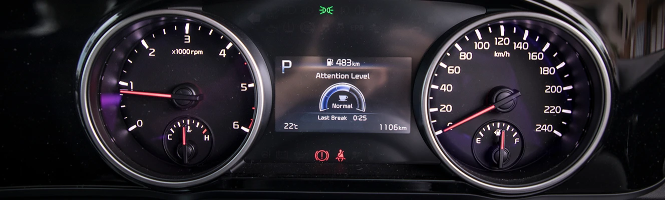 4.2-inch supervision cluster