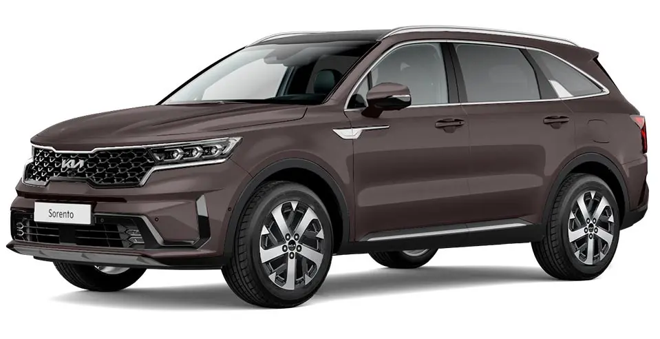 Kia Sorento SUV in Brown paint