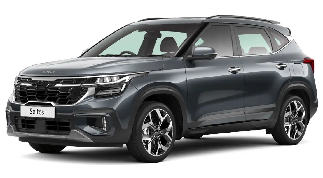 Kia Seltos SUV front design