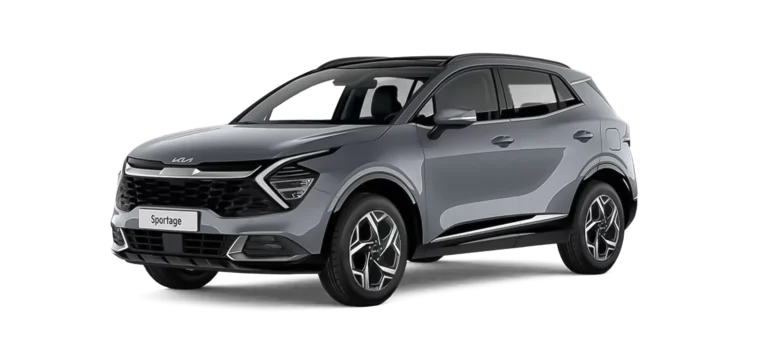 Kia Sportage in Lunar Silver colour
