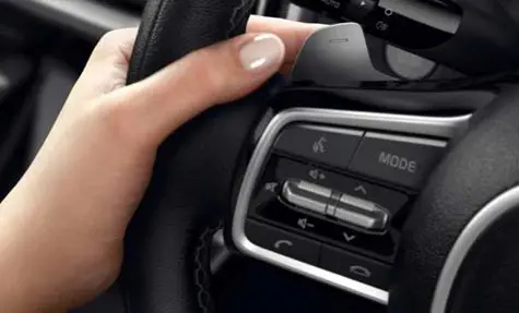 Kia Sorento paddle shifters steering wheel