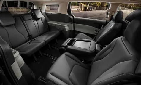 Kia Carnival luxury seats interior
