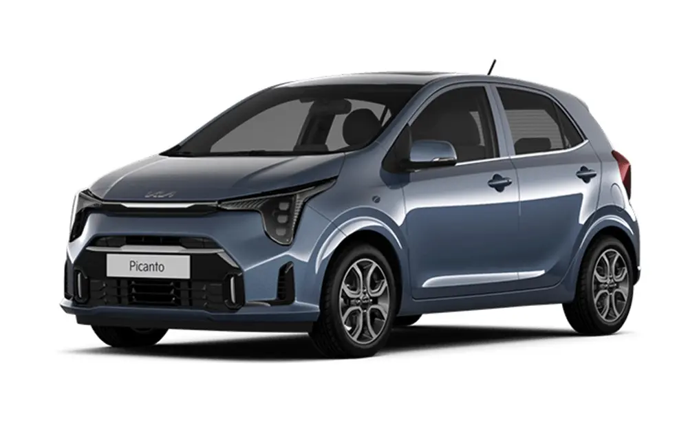 Kia Picanto in Smokey Blue finish