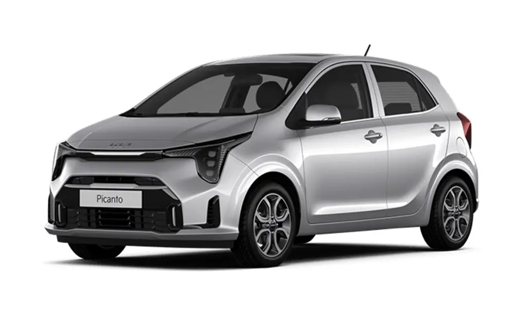 Kia Picanto hatchback in Sparkling Silver