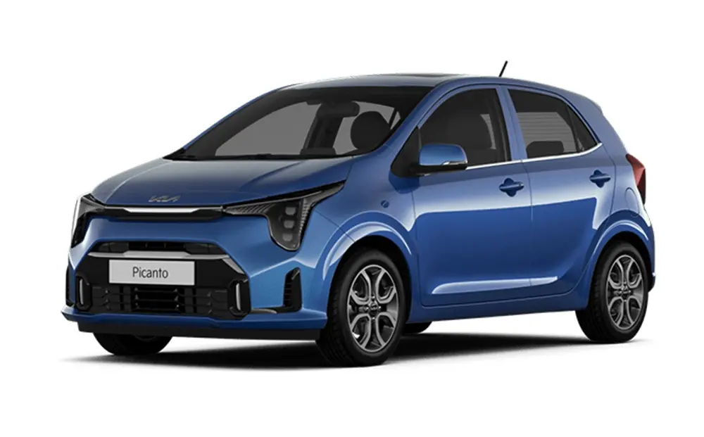 Kia Picanto in Sporty Blue paint