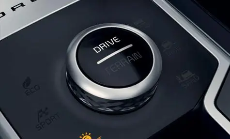 Kia Sorento terrain drive mode dial