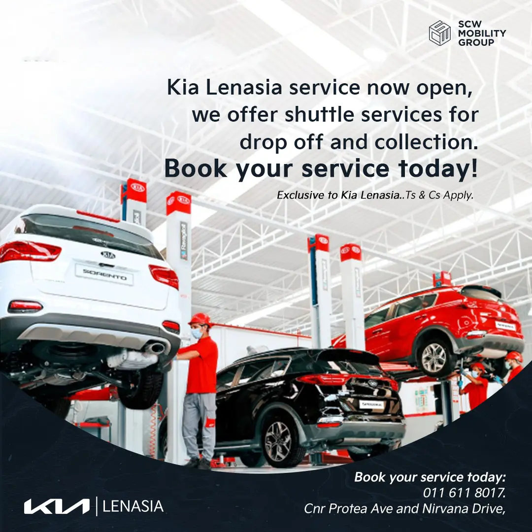 Kia Lenasia Service Now Open*