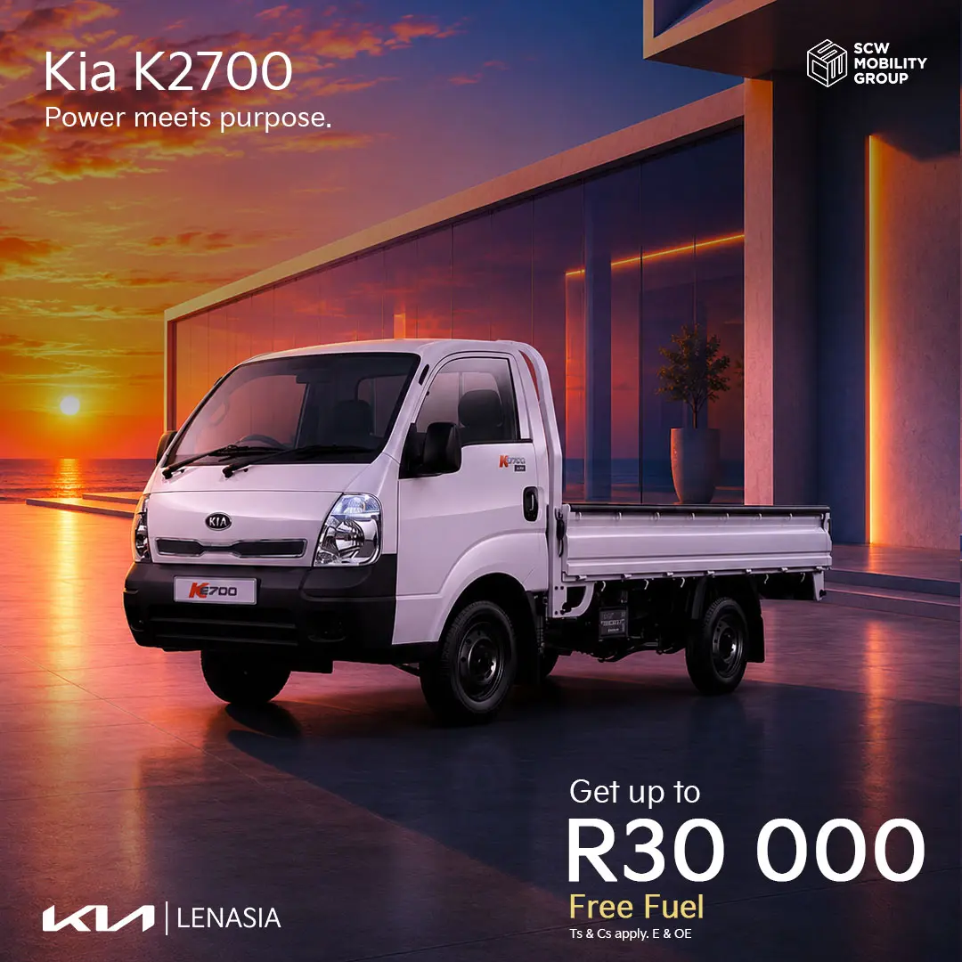 Kia K2700 up to R30 000 Free Fuel*