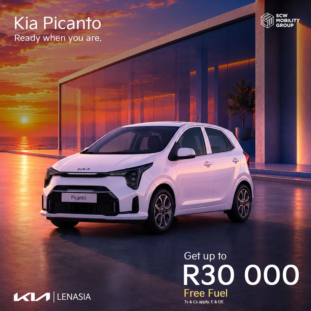 Kia Picanto up to R30 000 Free Fuel*