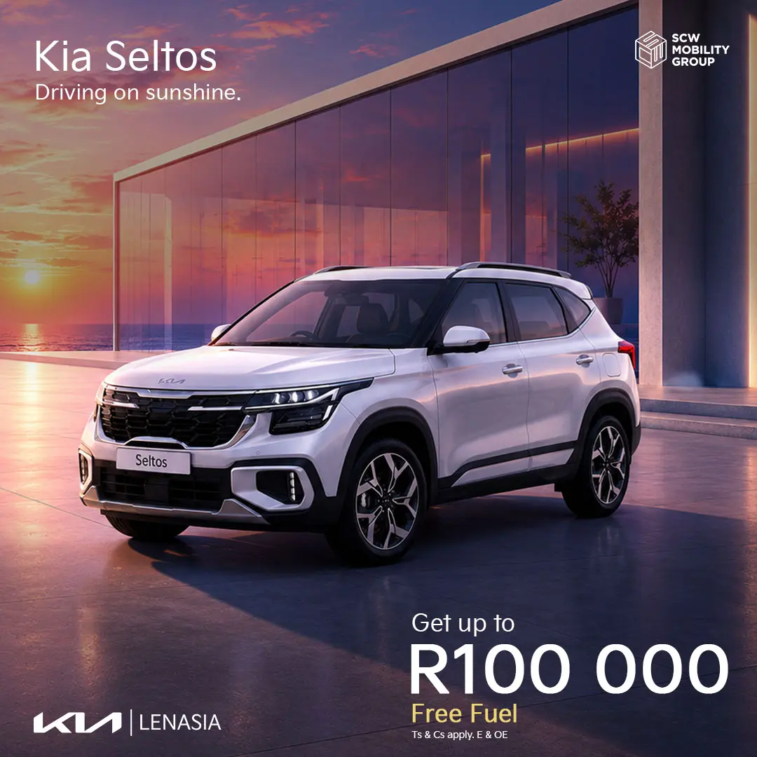 Kia Seltos up to R100 000 Free Fuel*