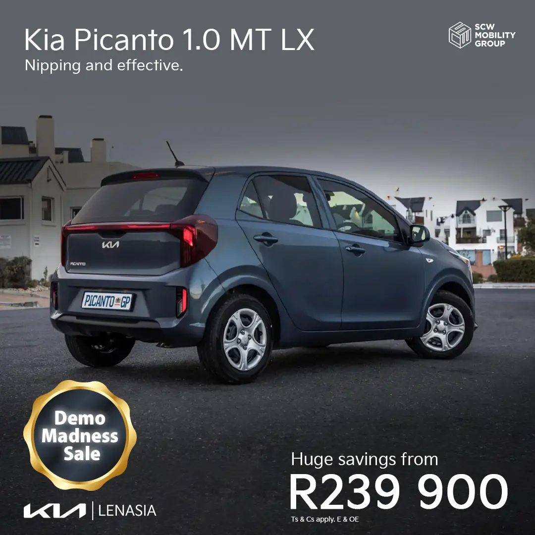 Demo Kia Picanto from R239 900*