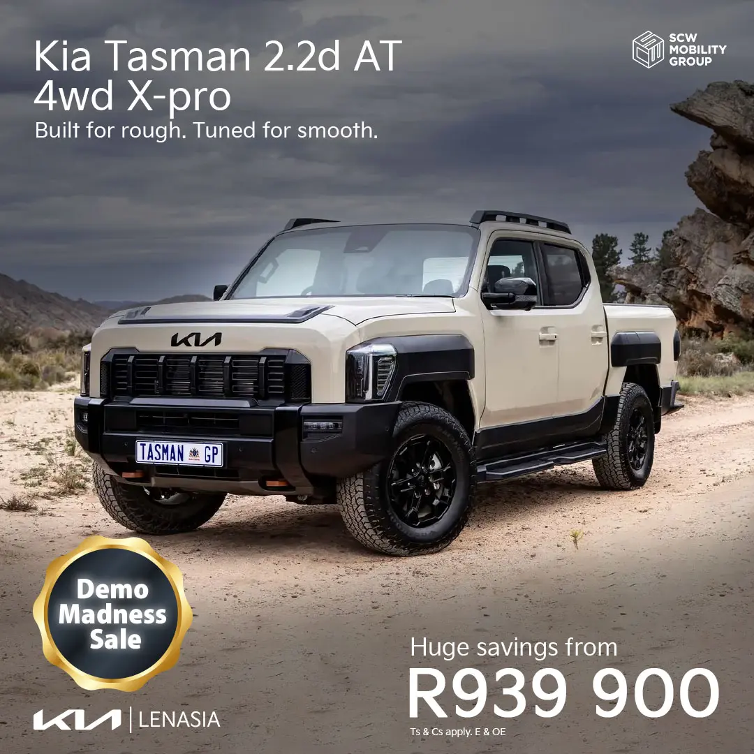 Demo Kia Tasman 2.2D AT 4WD X-Pro from R939 900*